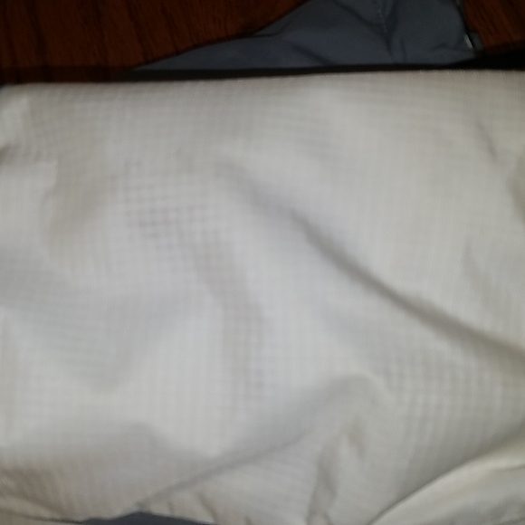 Men's Spyder Axys Ski Jacket White/Gray Large - Picture 11 of 12